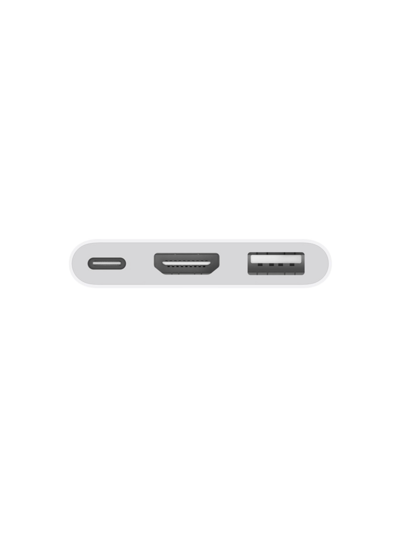 Apple Digital AV Multiport Adapter - Adaptador de vídeo - 24 pin USB-C macho a USB, HDMI, USB-C